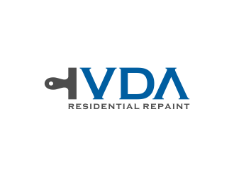 VDA Residential Repaint logo design by ubai popi