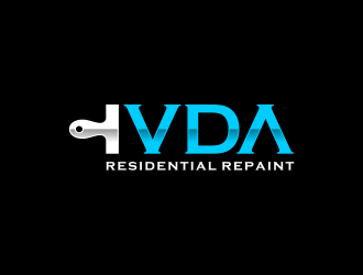 VDA Residential Repaint logo design by ubai popi
