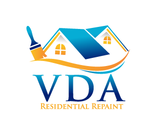 VDA Residential Repaint logo design by bloomgirrl
