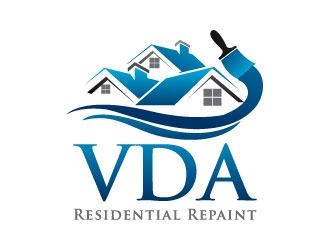 VDA Residential Repaint logo design by J0s3Ph
