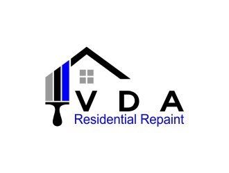 VDA Residential Repaint logo design by alhamdulillah
