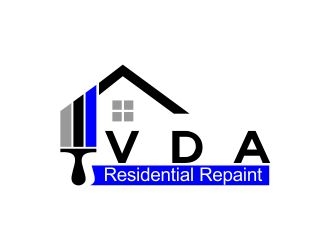 VDA Residential Repaint logo design by alhamdulillah