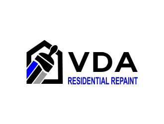 VDA Residential Repaint logo design by alhamdulillah