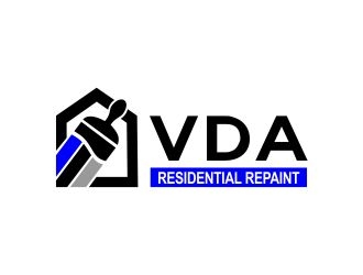 VDA Residential Repaint logo design by alhamdulillah