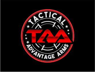 Tactical Advantage Arms logo design by up2date
