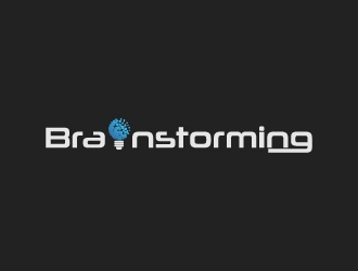 Brainstorming logo design by designbyorimat