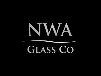 NWA Glass Co logo design by Franky.