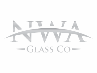 NWA Glass Co logo design by eagerly