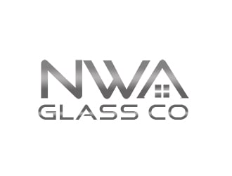 NWA Glass Co logo design by bougalla005