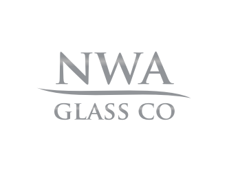 NWA Glass Co logo design by Barkah