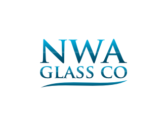 NWA Glass Co logo design by Barkah