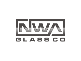 NWA Glass Co logo design by BintangDesign