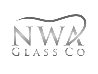 NWA Glass Co logo design by creator_studios
