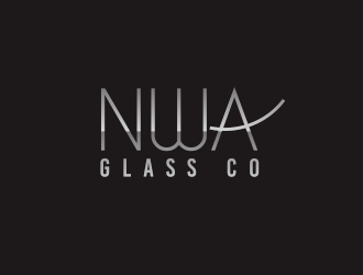 NWA Glass Co logo design by YONK