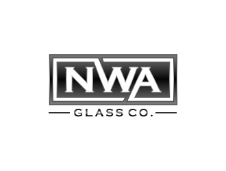 NWA Glass Co logo design by FirmanGibran