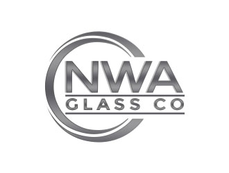 NWA Glass Co logo design by Benok