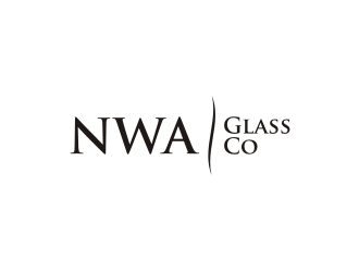 NWA Glass Co logo design by blessings