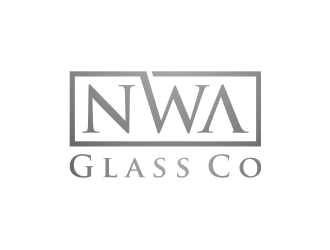 NWA Glass Co logo design by Nurmalia
