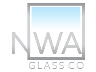 NWA Glass Co logo design by creativemind01