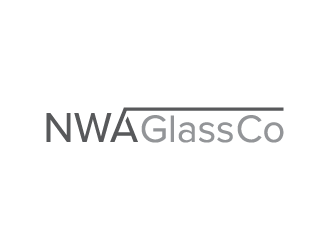 NWA Glass Co logo design by jafar