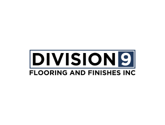Division 9 Flooring and Finishes Inc logo design by RIANW