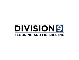 Division 9 Flooring and Finishes Inc logo design by RIANW