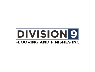 Division 9 Flooring and Finishes Inc logo design by RIANW