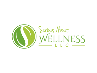 Serious About Wellness LLC logo design by pencilhand