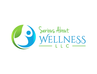 Serious About Wellness LLC logo design by pencilhand