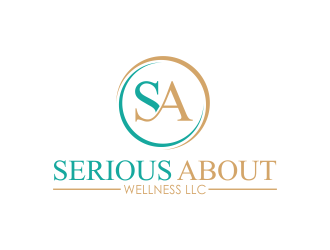 Serious About Wellness LLC logo design by giphone