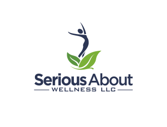 Serious About Wellness LLC logo design by YONK