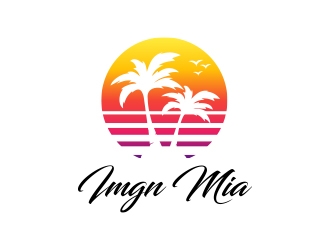 IMGN MIA (its an abbreviation of Imagine Miami) logo design by MarkindDesign