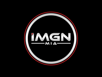 IMGN MIA (its an abbreviation of Imagine Miami) logo design by giphone