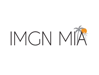 IMGN MIA (its an abbreviation of Imagine Miami) logo design by gilkkj