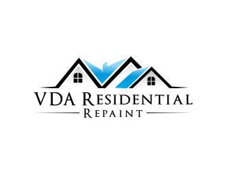VDA Residential Repaint logo design by akhi