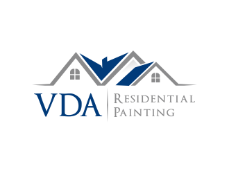 VDA Residential Repaint logo design by akhi