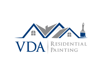 VDA Residential Repaint logo design by akhi