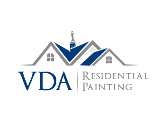 VDA Residential Repaint logo design by akhi
