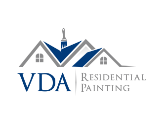 VDA Residential Repaint logo design by akhi