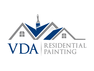 VDA Residential Repaint logo design by akhi