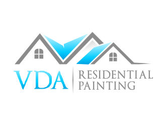 VDA Residential Repaint logo design by akhi