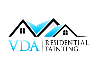 VDA Residential Repaint logo design by akhi