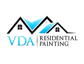 VDA Residential Repaint logo design by akhi