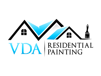 VDA Residential Repaint logo design by akhi