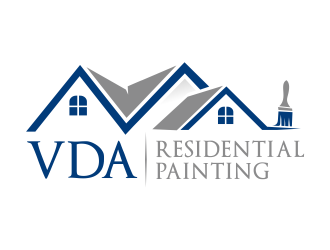 VDA Residential Repaint logo design by akhi