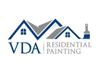 VDA Residential Repaint logo design by akhi