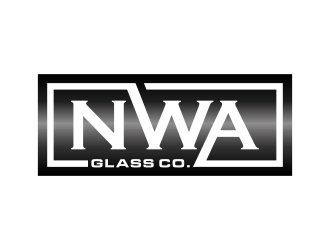 NWA Glass Co logo design by FirmanGibran