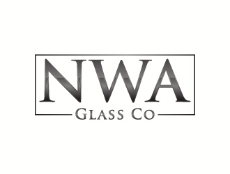 NWA Glass Co logo design by J0s3Ph