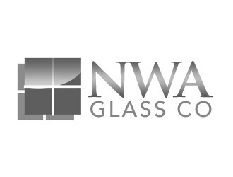 NWA Glass Co logo design by kunejo