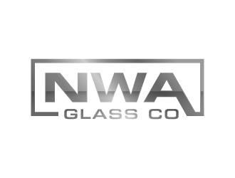 NWA Glass Co logo design by akilis13